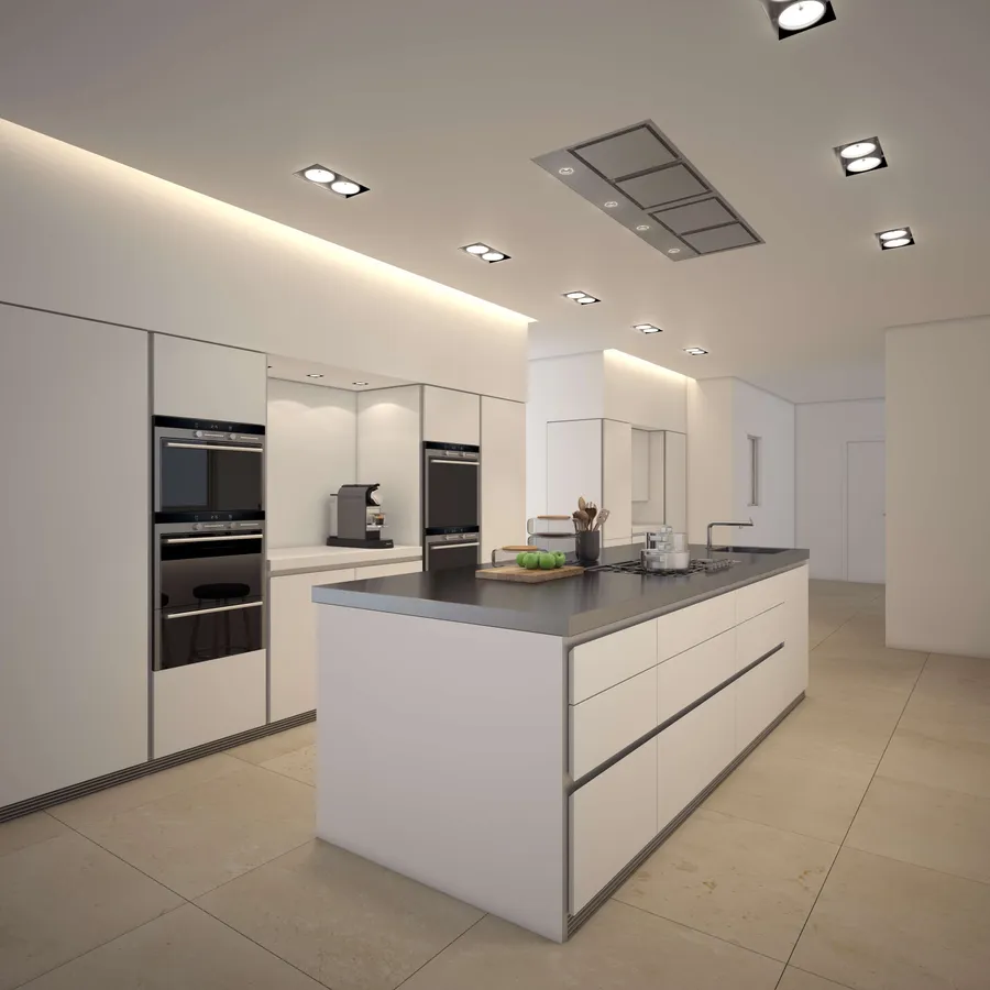 Cocina diáfana en Johannesburgo